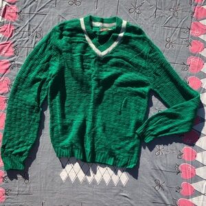 Vintage V neck Sweater